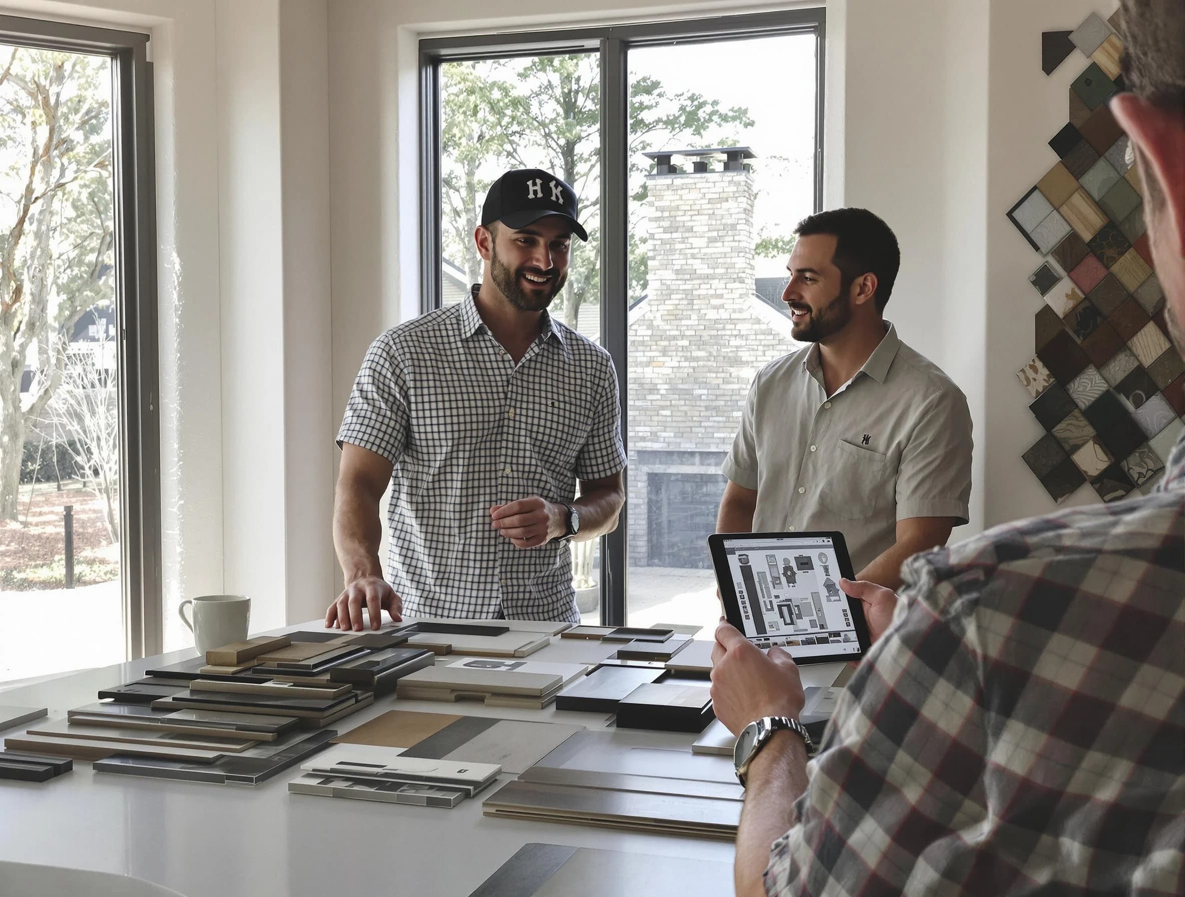 Montclair Chimney Sweep remodeling a chimney and fireplace in Montclair, NJ