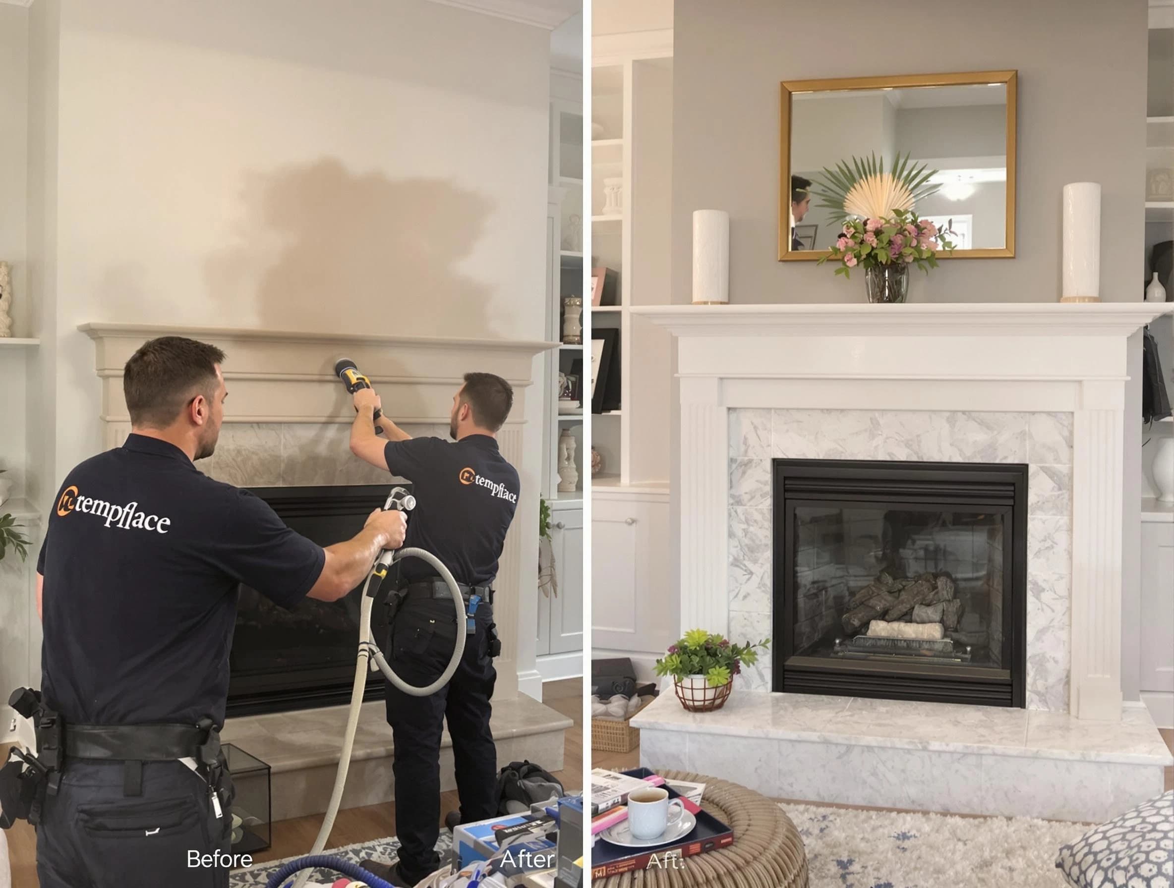 Professional soot removal by Montclair Chimney Sweep team in Montclair, NJ