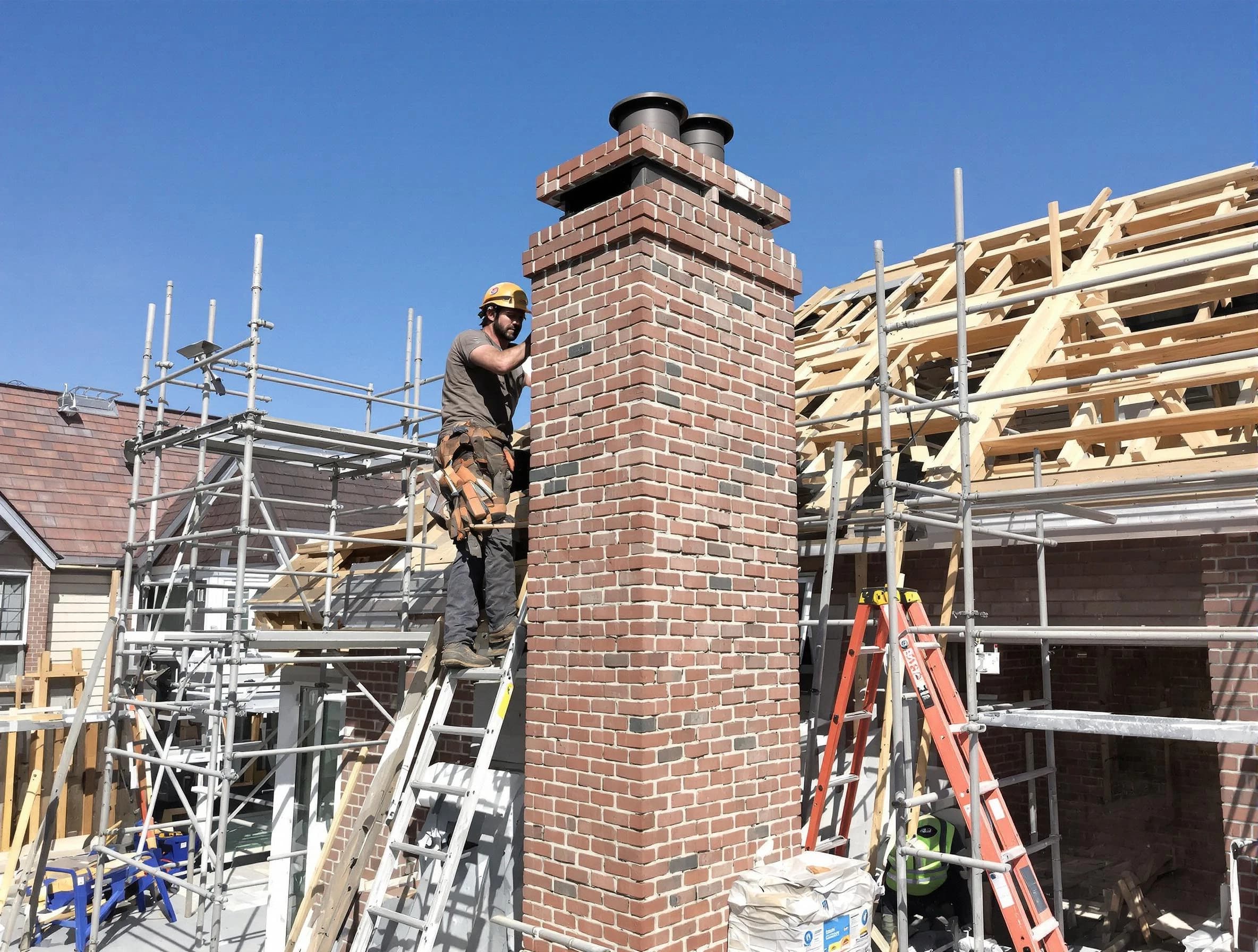 New chimney installation completed by Montclair Chimney Sweep in Montclair, NJ