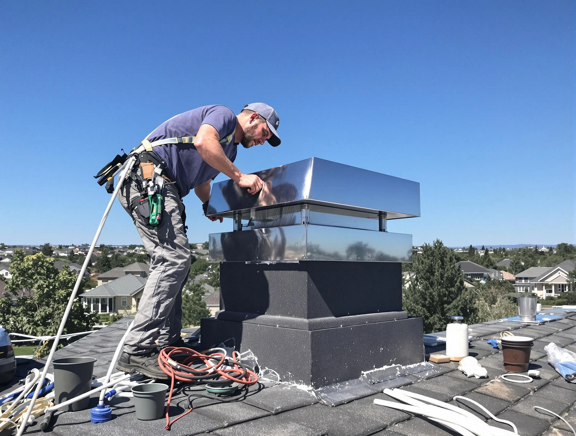 Chimney Cap Services in Montclair