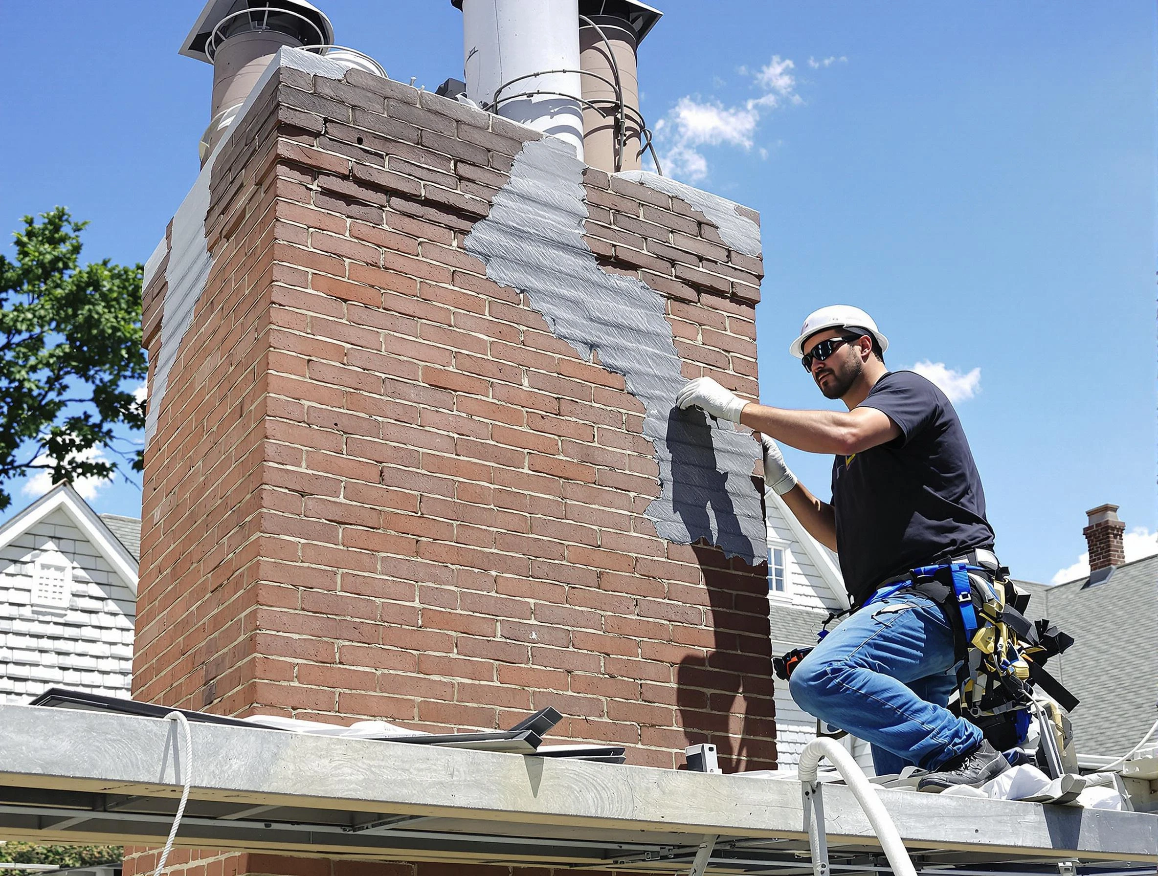 Chimney Restoration in Montclair