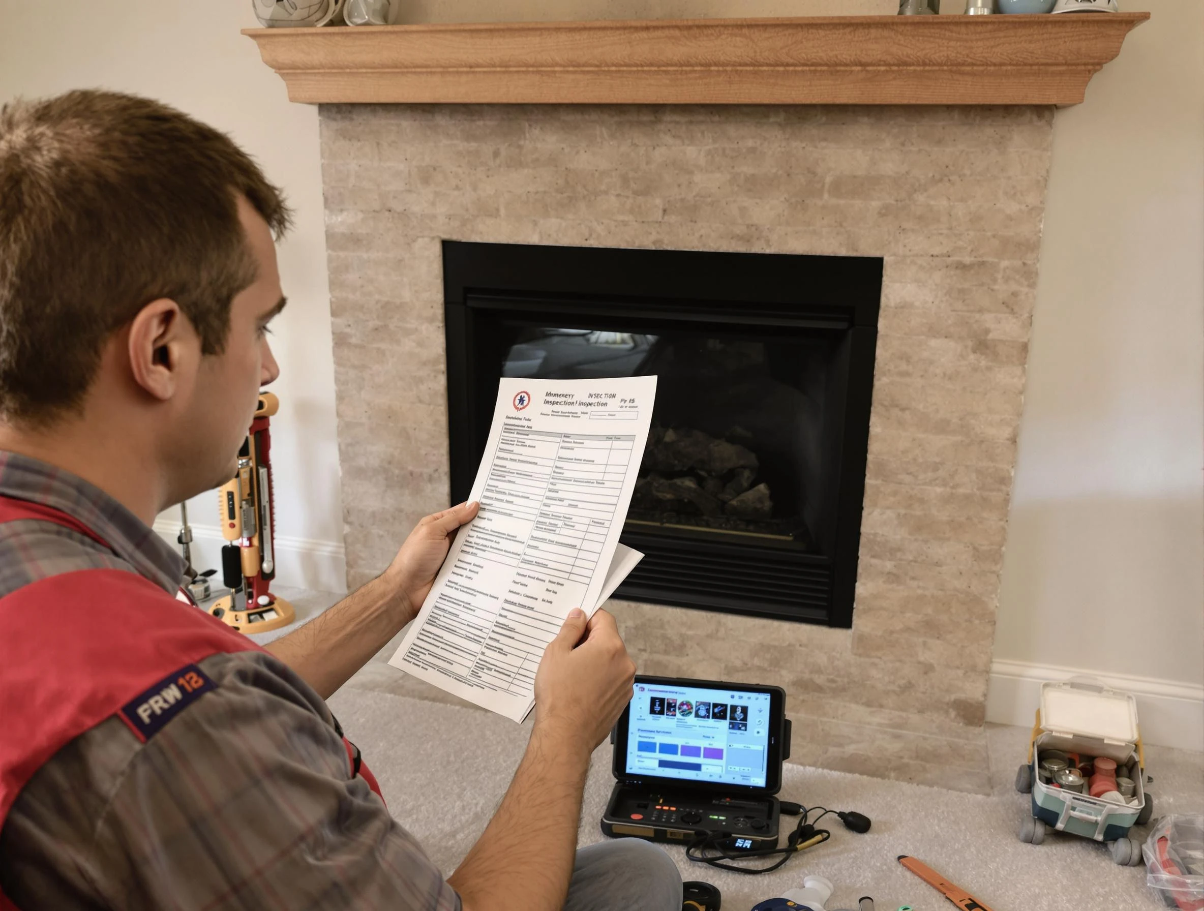Thorough chimney inspection by Montclair Chimney Sweep in Montclair, NJ